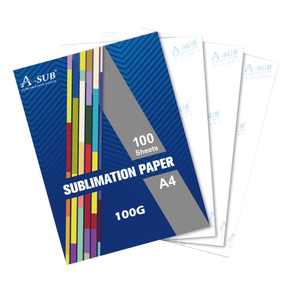 A-SUB 100g hârtie sublimare  - 100buc  - A4