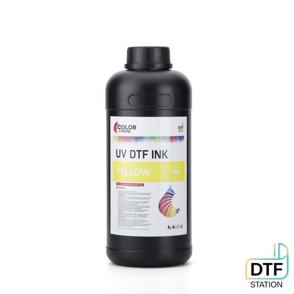 Color Prime vopsea UV-DTF  - 1000ml - galben