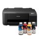 Epson L1230  imprimantă cu jet de cerneală + 4x100ml InkTec SubliNova vopsea sublimare