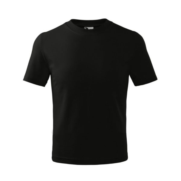 Malfini Basic tricou bumbac copii   - negru - 122cm / 6ani