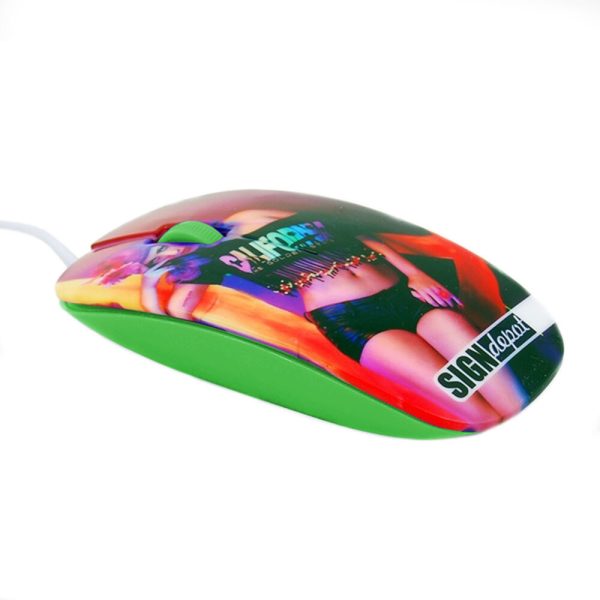 3D mouse PC sublimare  - verde 