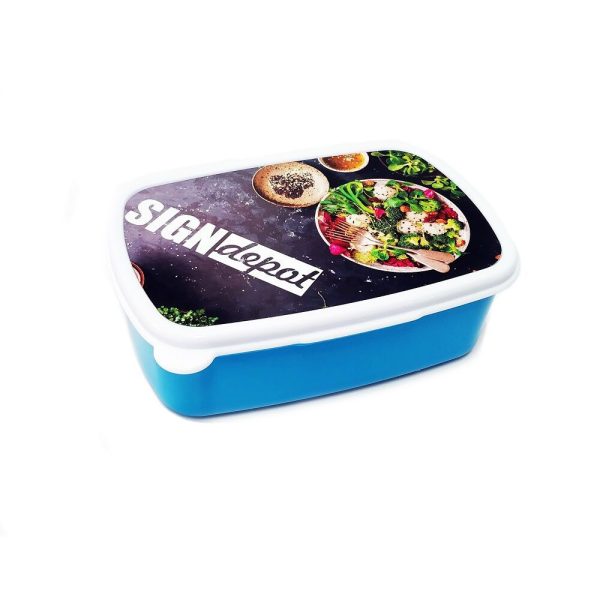 Lunch box copii sublimare Albastru