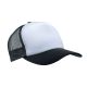 Șapcă de baseball Trucker sublimare - alb/negru