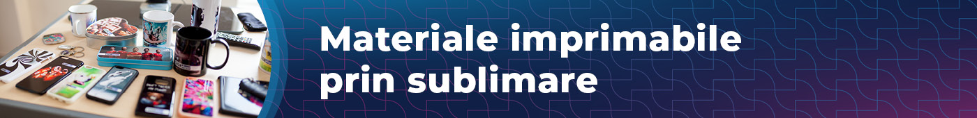 Materiale imprimabile prin sublimare